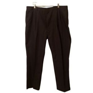 RBM Mens Size 40x32 Black  Solid Dress Pants